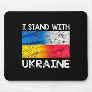 Polnische Unterstützung der Ukraine Polen Ich steh Mousepad