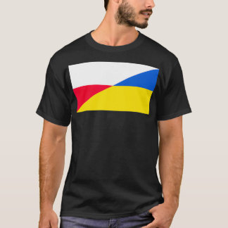 Polnische Unterstützung für die ukrainische Flagge T-Shirt