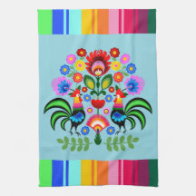 Polnische Volkskunst - Blumenstickermuster