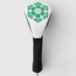 Polnische Volkskunst - Blumenstickermuster und cu Golf Headcover