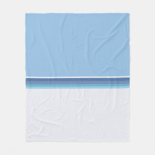 Polnische Volkskunst gestreift Fleece Blanket