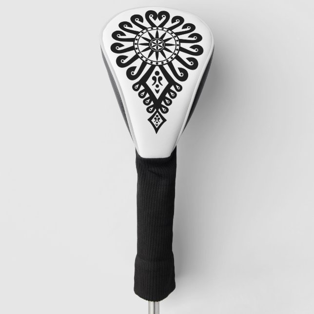Polnische Volkskunst - Parzenica Golf Head Cover Golf Headcover (Vorderseite)