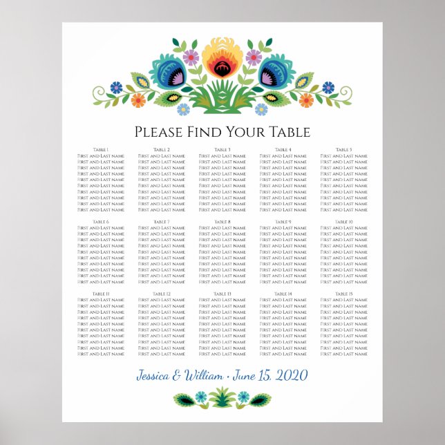 Polnische Volksmörder-Blume Lavendel und Gelb Poster (Vorne)