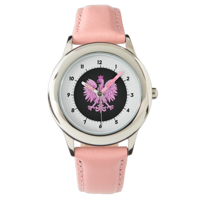 Polnischer Adler Armbanduhr (Vorderseite)