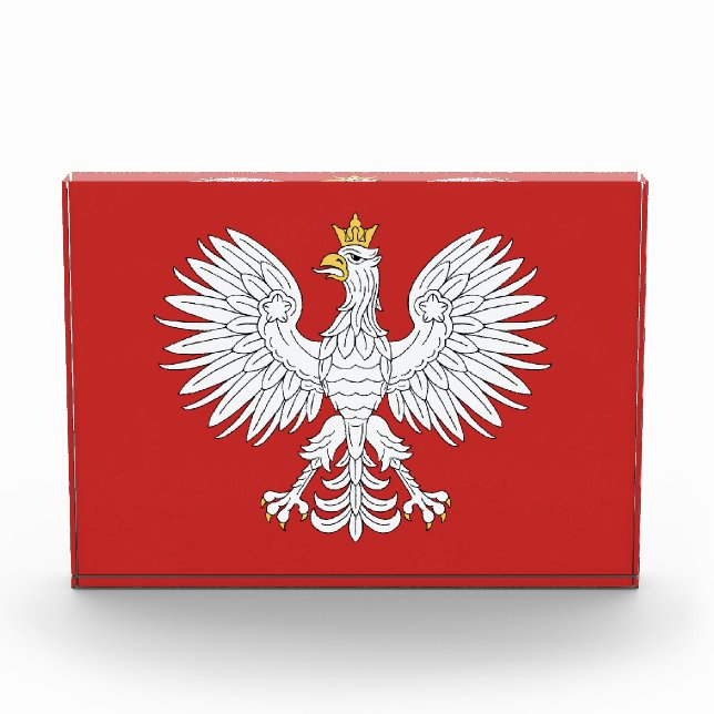 Polnischer Adler Fotoblock (Vorderseite)