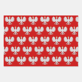 Polnischer Adler Geschenkpapier Set