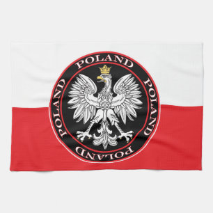 Polnischer Adler Geschirrtuch