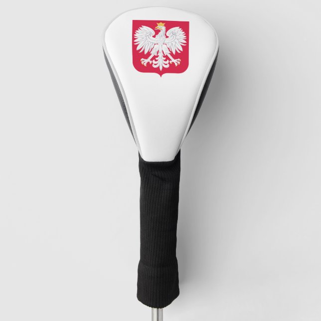 Polnischer Adler Golf Cover Headcover (Vorderseite)