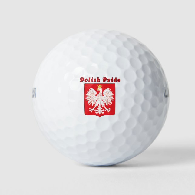 Polnischer Adler Golfball (Vorderseite)