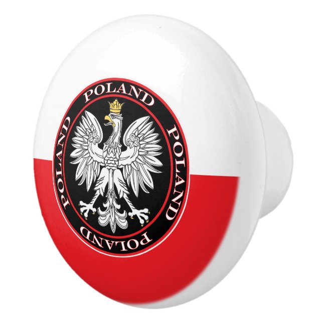 Polnischer Adler Keramikknauf (Rechts)