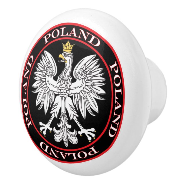 Polnischer Adler Keramikknauf (Rechts)