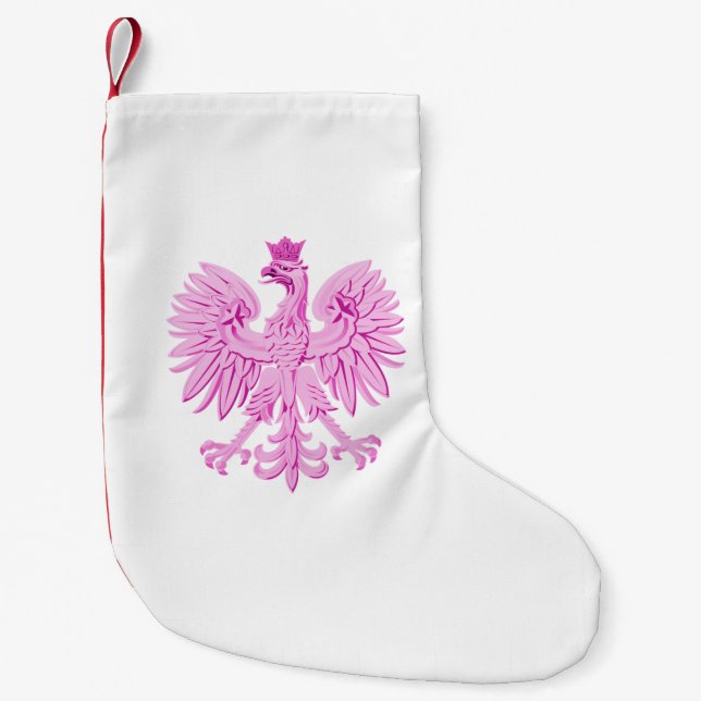 Polnischer Adler Kleiner Weihnachtsstrumpf (Vorderseite)