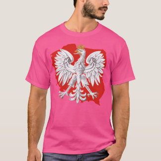 Polnischer Adler Kontur T-Shirt