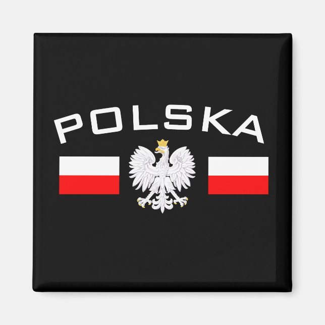 Polnischer Adler Magnet (Vorne)
