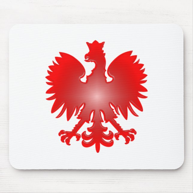 Polnischer Adler-Mauspad Mousepad (Vorne)