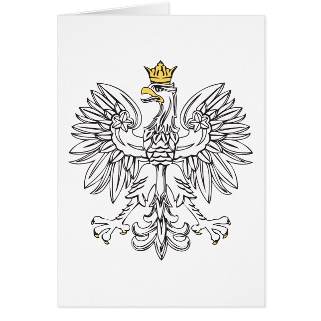 Polnischer Adler mit Goldkrone (Vorne)