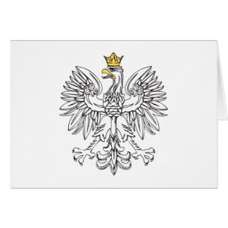 Polnischer Adler mit Goldkrone