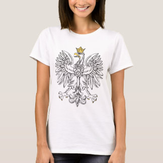 Polnischer Adler mit Goldkrone T-Shirt