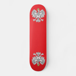 Polnischer Adler mit Skateboard aus Goldkronen