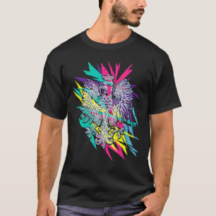 Polnischer Adler Modernes polnisches Wappen Multic T-Shirt