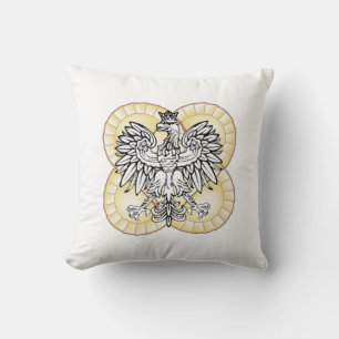 Polnischer Adler Pierogi Throw Kissen