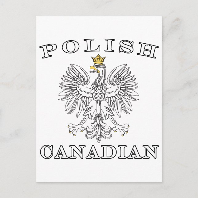 Polnischer Adler Postkarte (Vorderseite)