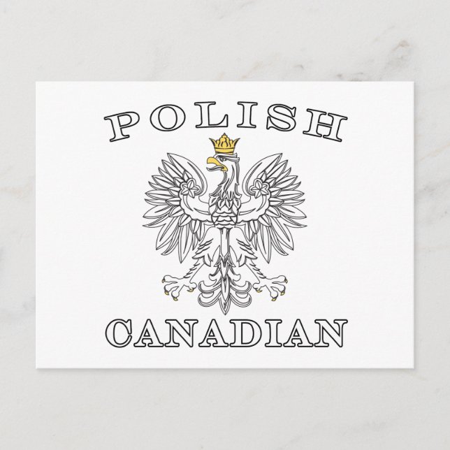Polnischer Adler Postkarte (Vorderseite)