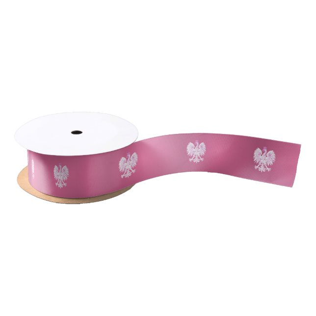 Polnischer Adler Satinband (Spule)