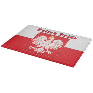 Polnischer Adler Schneidebrett