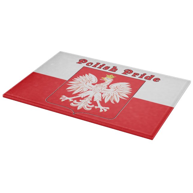 Polnischer Adler Schneidebrett (Ecke)