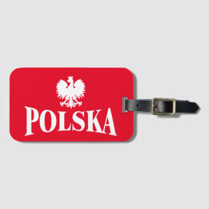 Polnischer Adler-Tag Gepäckanhänger