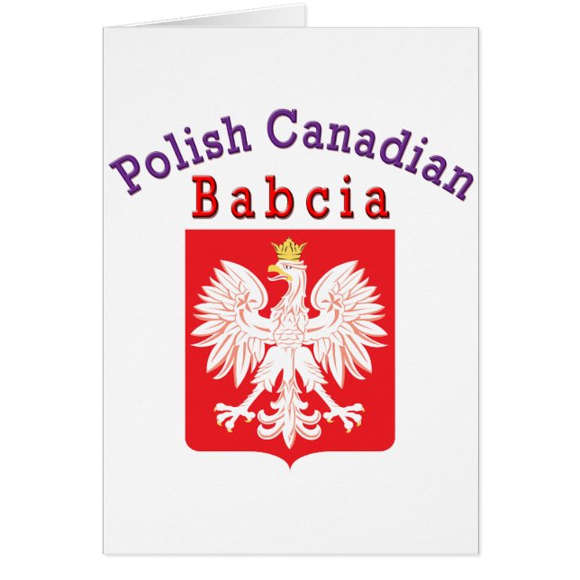 Polnischer Adlerschild Babcia (Vorne)