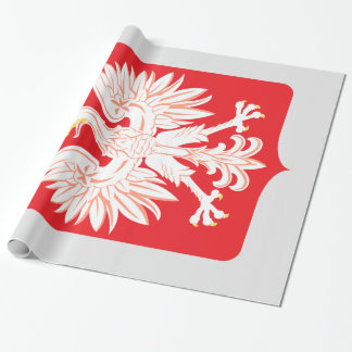 Polnischer Adlerschild Geschenkpapier