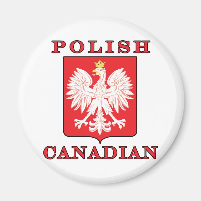 Polnischer Adlerschild Magnet (Vorne)