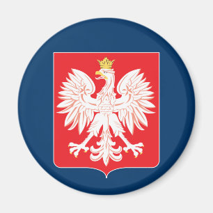 Polnischer Adlerschild Magnet