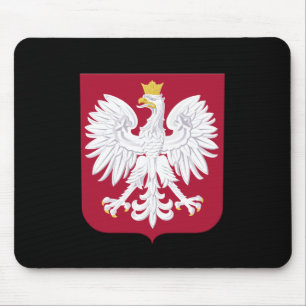 Polnischer Adlerschild Mousepad
