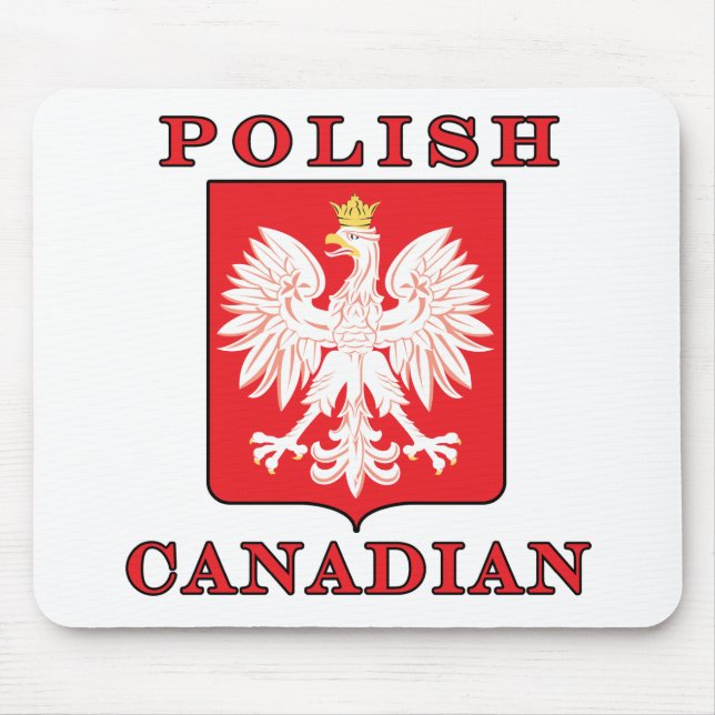 Polnischer Adlerschild Mousepad (Vorne)
