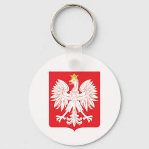 Polnischer Adlerschild Schlüsselanhänger