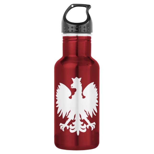 Polnischer Adlerwasserflasche Trinkflasche (Vorderseite)