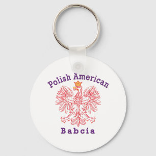 Polnischer Amerikaner Babcia Schlüsselanhänger