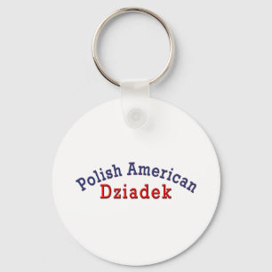 Polnischer Amerikaner Dziadek Schlüsselanhänger