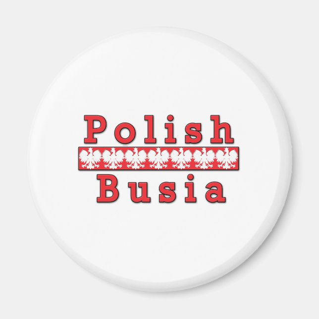 Polnischer Busia Eagles Magnet (Vorne)