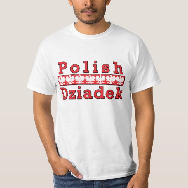 Polnischer Dziadek Eagles T-Shirt (Vorderseite)
