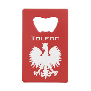 Polnischer Eagle Flaschen-Öffner Toledos Kreditkarten Flaschenöffner