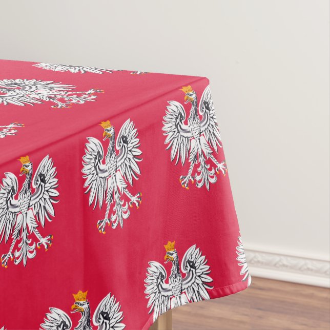Polnischer Flaggenadler & Polnischer Esstisch Tischdecke (Beispiel)