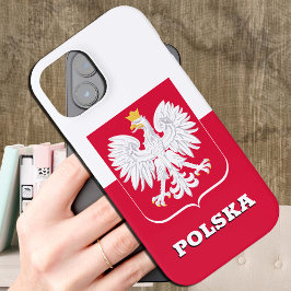 Polnischer Flaggenfall, polnische Patrioten, Mode/ Case-Mate iPhone Hülle