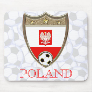 Polnischer Fußball Mousepad