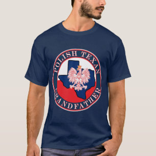 Polnischer Großvater Runde T-Shirt