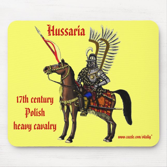 Polnischer Hussar cooler mousepad Entwurf (Vorne)