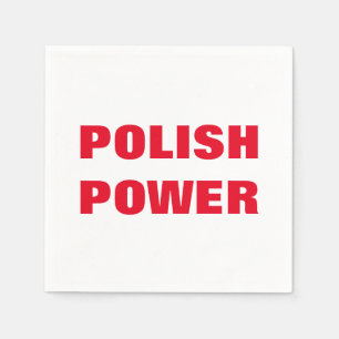 POLNISCHER POWER SERVIETTE